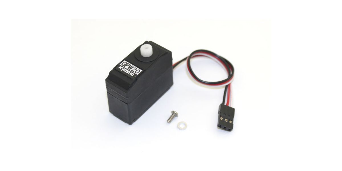 GPW20 OEM Steering Servo Replacement for Hanging On Racer RC Motorcycle | Kyosho