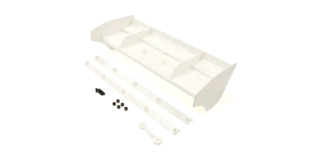 Wing White for Inferno MP9 TKI4 MP10 1/8 Competition Buggy | Kyosho