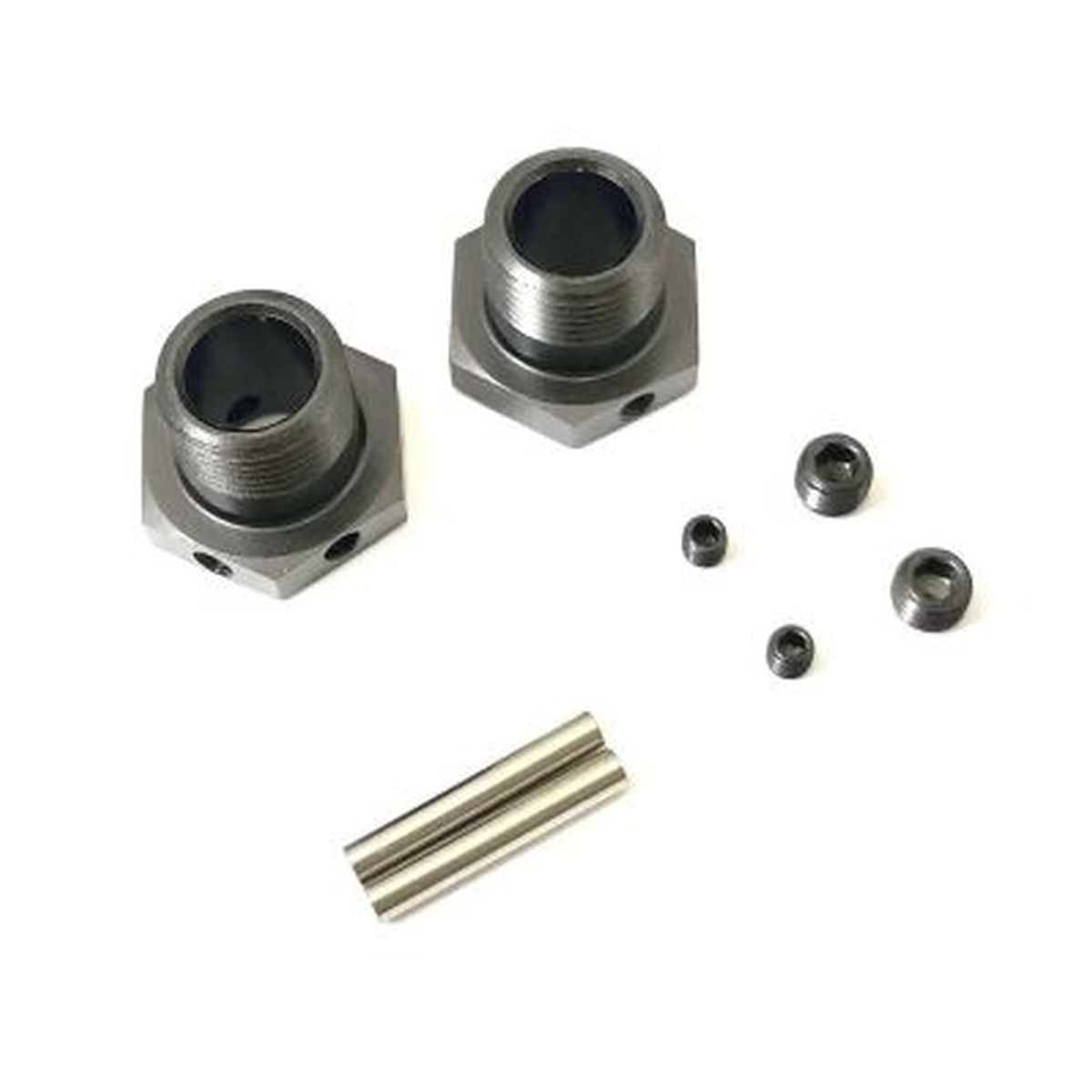 Narrow Wheel Hub Gunmetal 2-Pack for MP10 1/8 Buggy | Kyosho