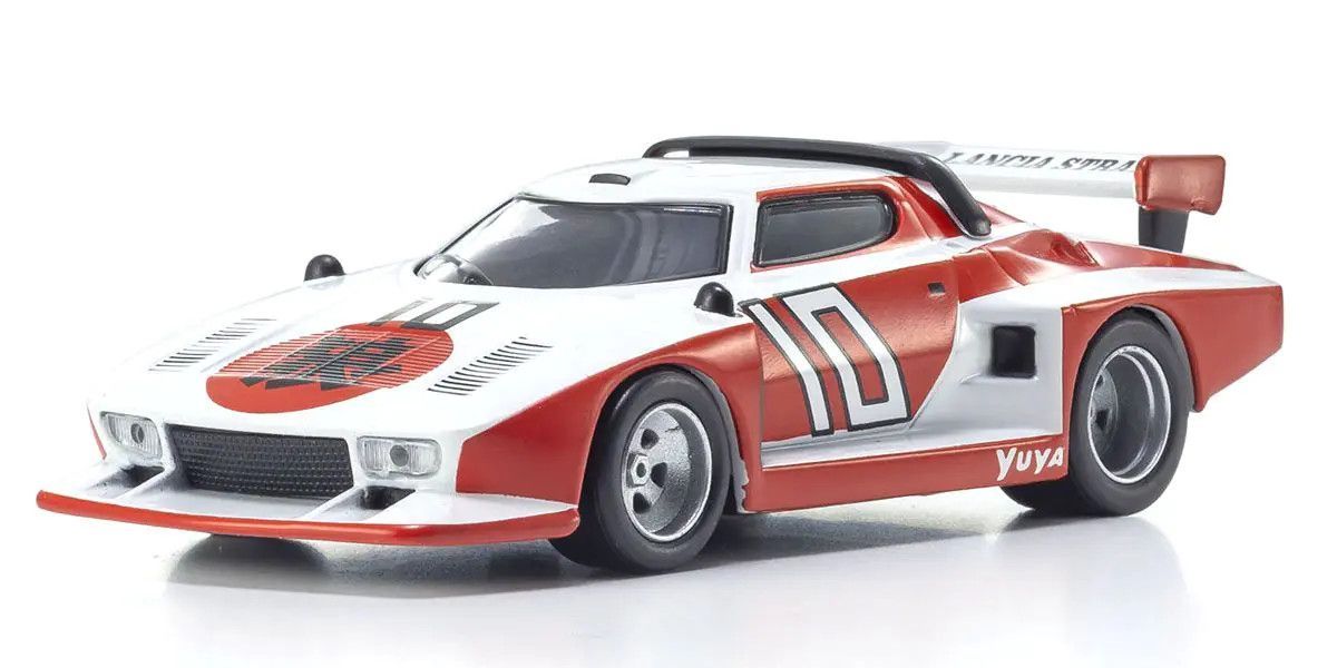 Kyosho 1/64 The Circuit Wolf Lancia Stratos Fubuki Yuya Diecast Model