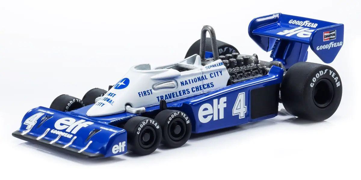 Kyosho 1/64 Tyrrell P34 No.4 1977 F1 Resin Model