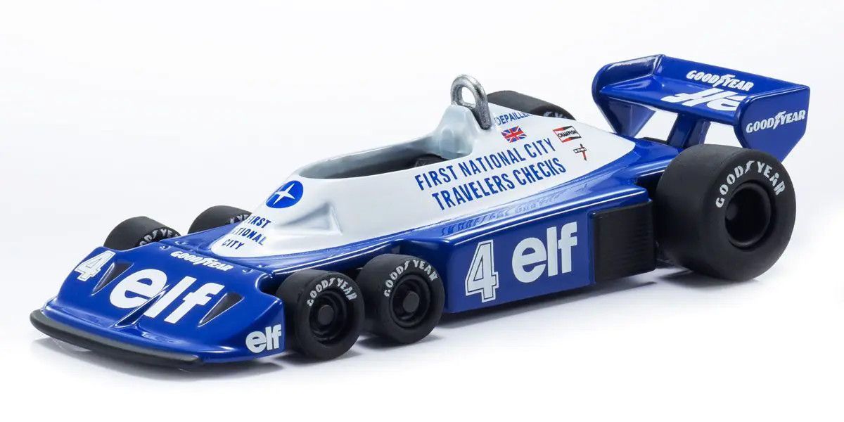 Kyosho 1/64 Tyrrell P34/2 No.4 1977 F1 Resin Model