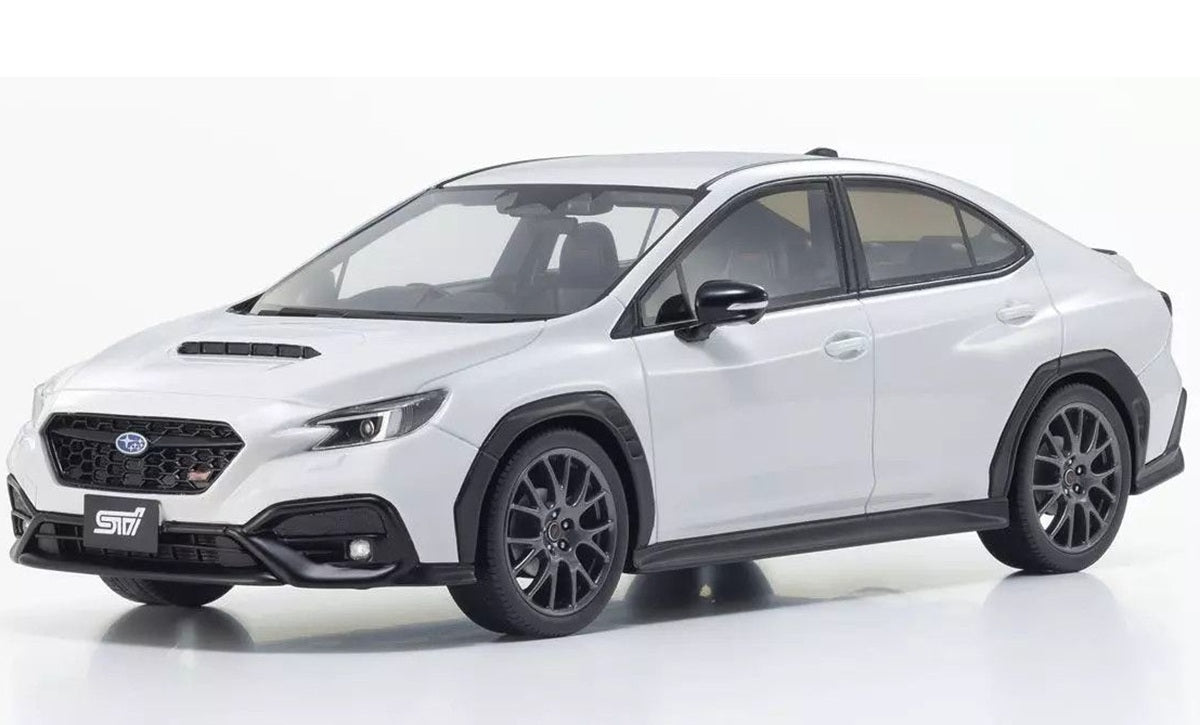 Kyosho 1/18 Subaru WRX S4 STI Sport# White Resin Model