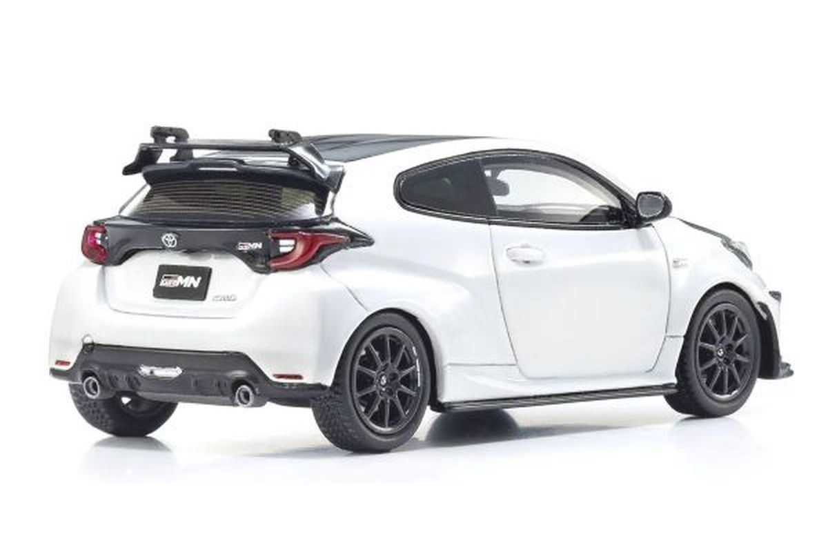 Kyosho 1/43 Toyota GRMN Yaris White Resin Model