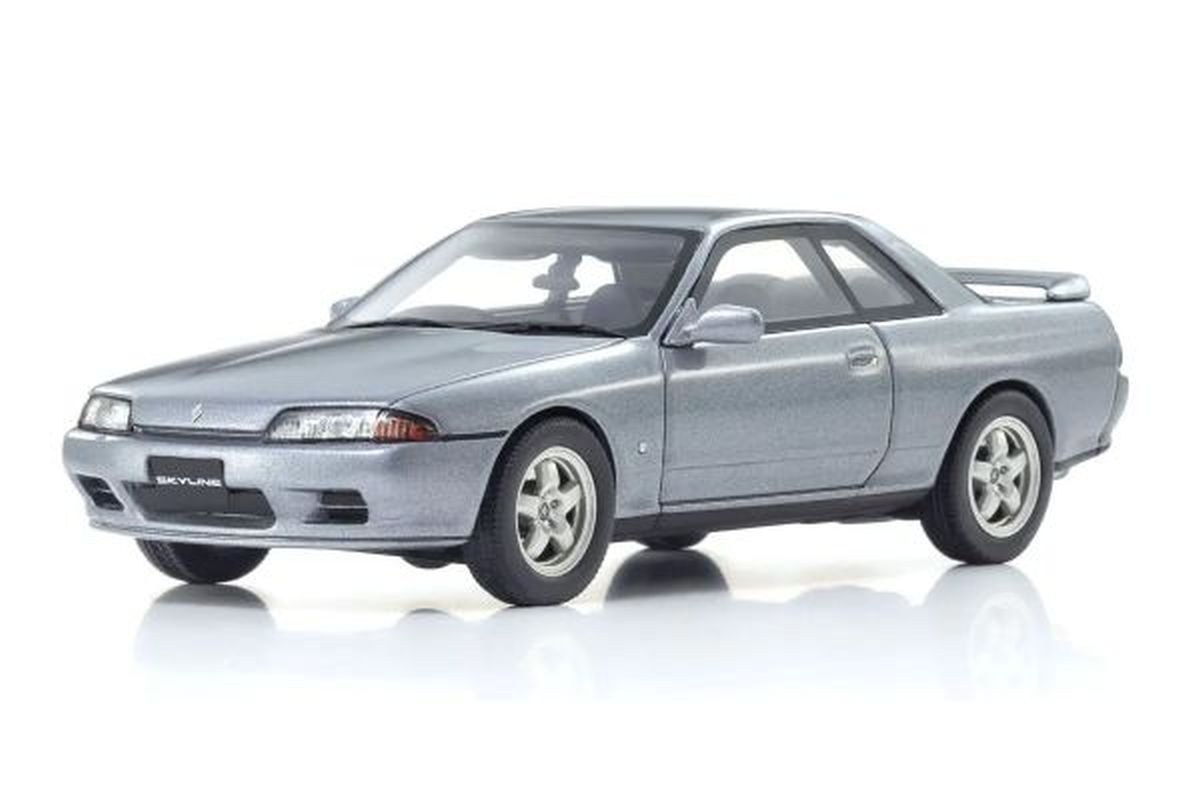 Kyosho 1/43 Nissan Skyline GTS-T Type M R32 Gray Resin Model
