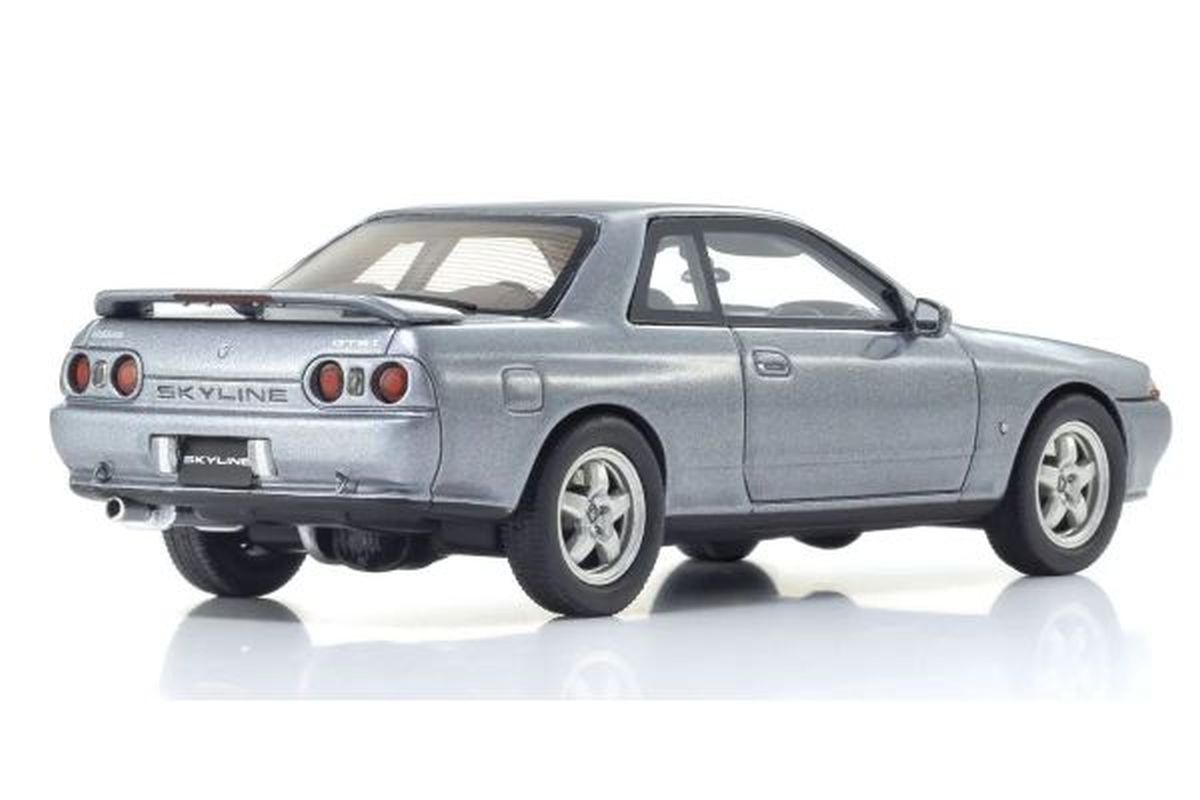 Kyosho 1/43 Nissan Skyline GTS-T Type M R32 Gray Resin Model