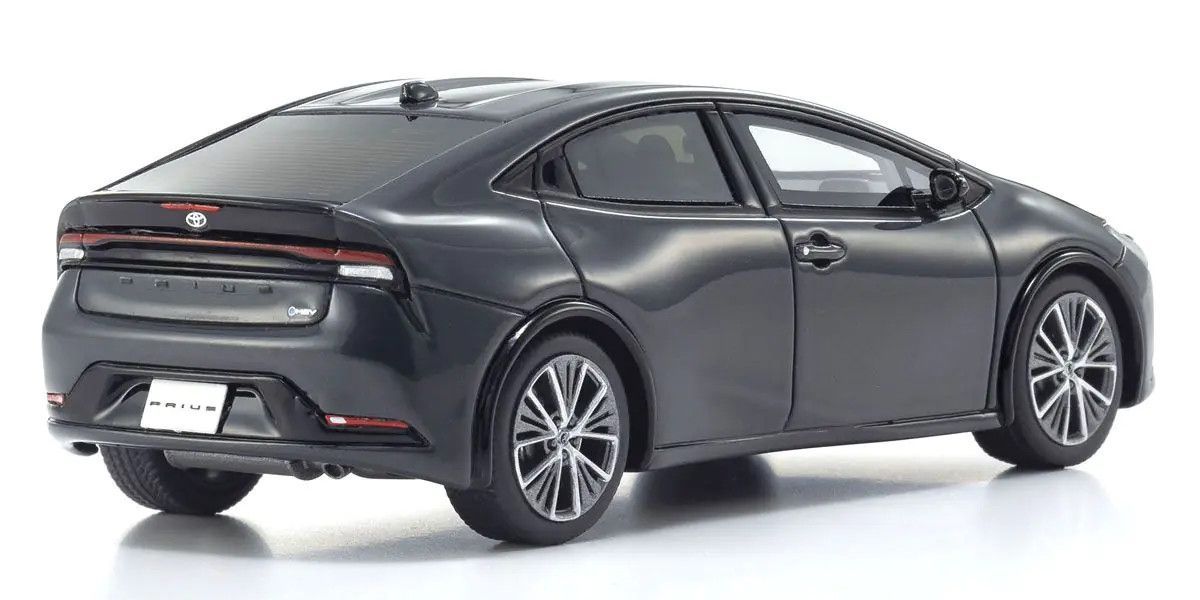 Kyosho 1/43 Toyota Prius (5th Gen 2023) Gray Resin Model