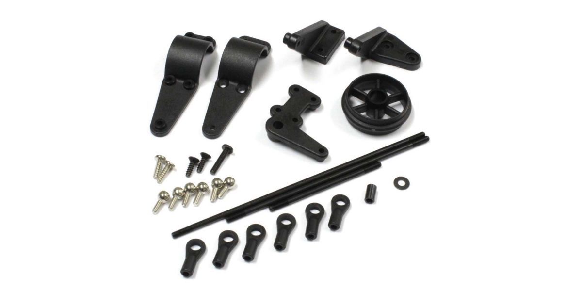4WS Conversion Set Four-Wheel Steering Upgrade for Mad Crusher Monster Truck | Kyosho