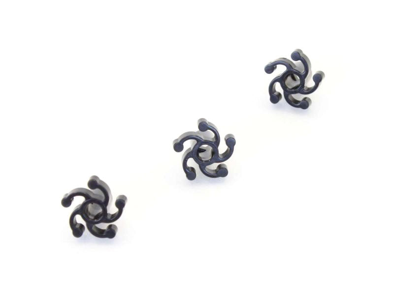 SP Motor Plate Gunmetal for Ultima RB5 Dirtmaster Series | Kyosho