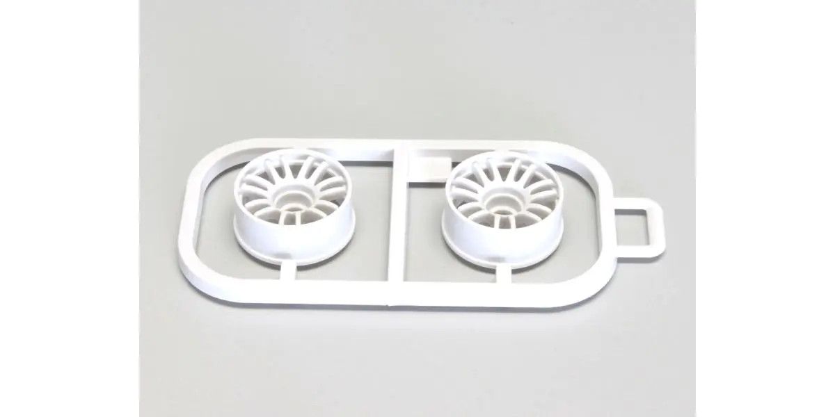 Multi Wheel II RE30 Style 1.5mm Narrow Offset White 2-Pack for Mini-Z RWD | Kyosho