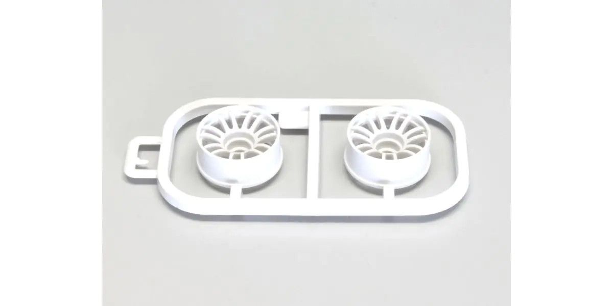 Multi Wheel II RE30 Style 2.5mm Narrow Offset White 2-Pack for Mini-Z RWD | Kyosho