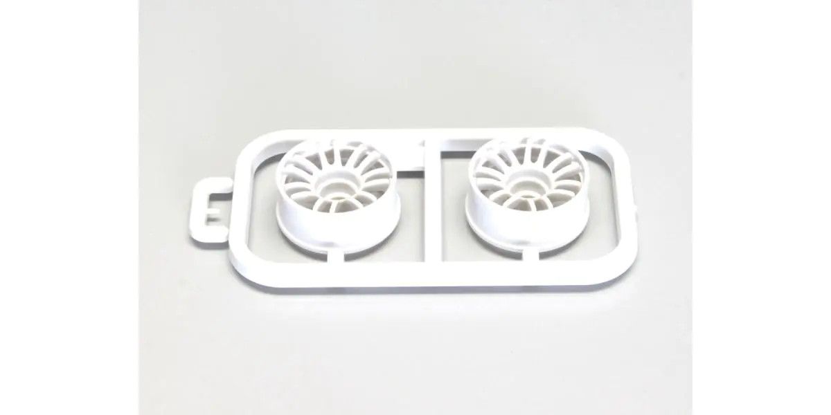 Multi Wheel II RE30 Style 2.0mm Narrow Offset White 2-Pack for Mini-Z RWD | Kyosho