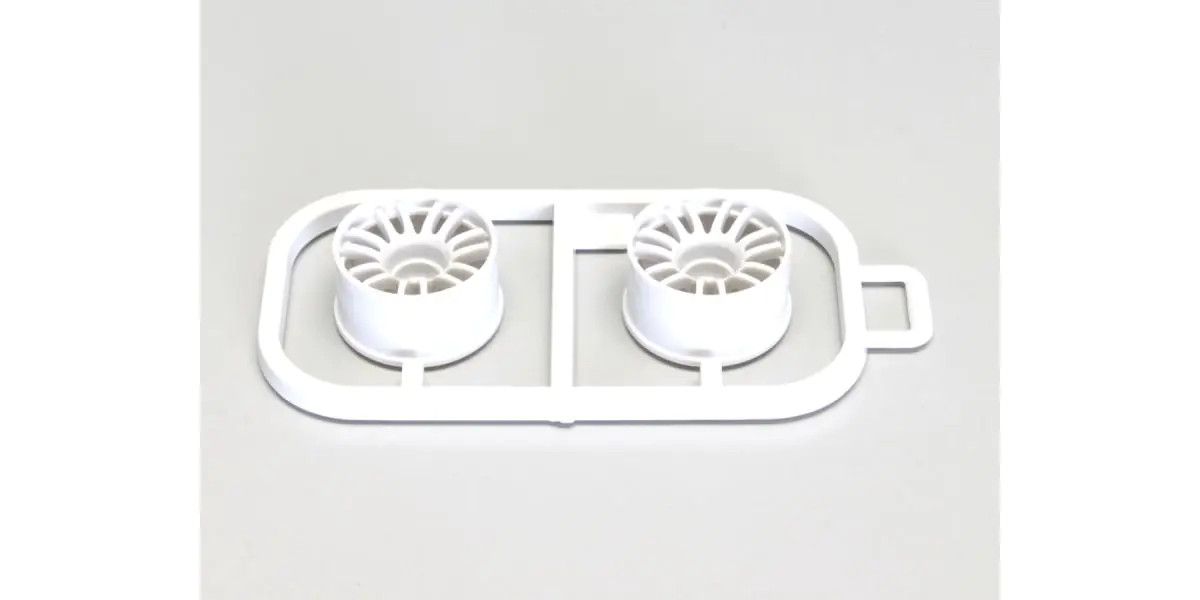 Kyosho Multi Wheel II W/Offset 1.0 (White/RE30/2pcs) MZH131W-W1B