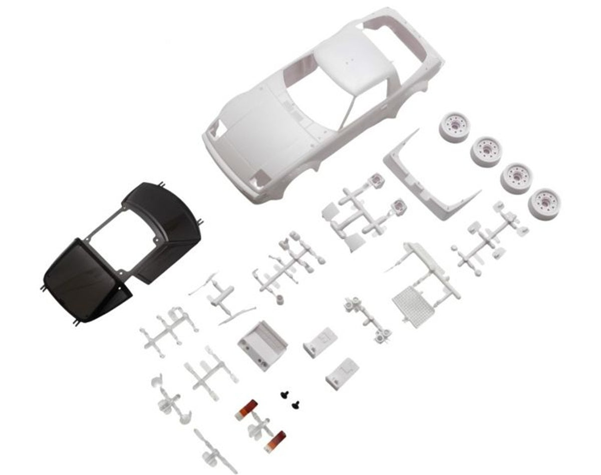 Kyosho Mini-Z Mazda RX-7 SA22C White Body Set with Rims
