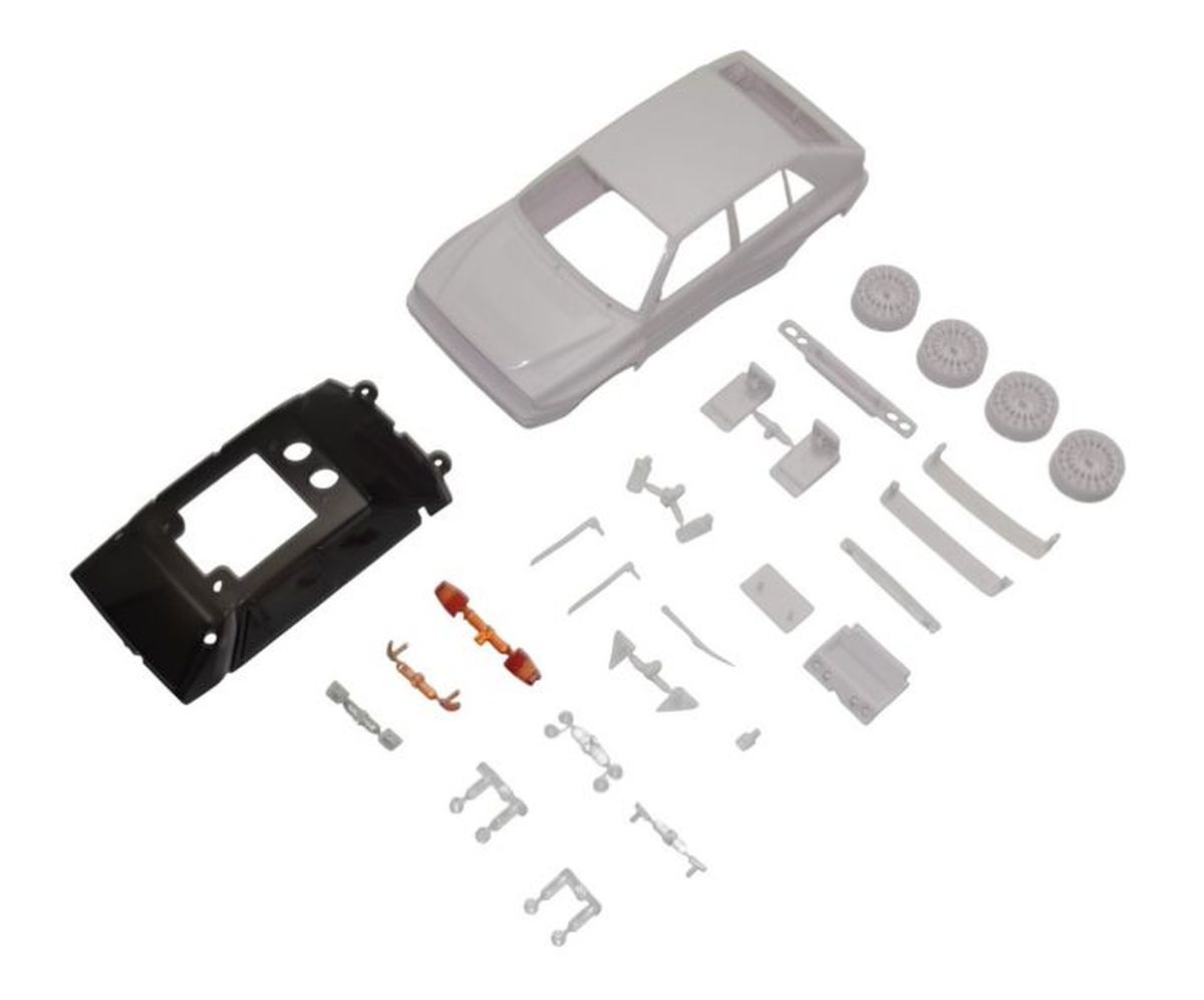 Kyosho Mini-Z Lancia Delta 1992 White Body Set with Rims