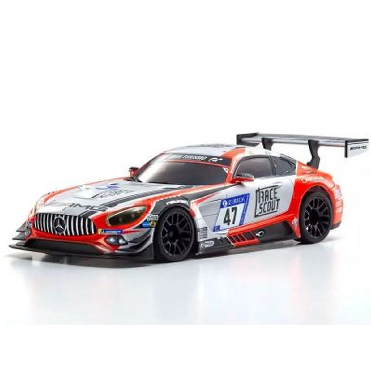 Mercedes-AMG GT3 No. 47 24H Nürburgring 2018 Mini-Z Body for MR-04W-MM | Kyosho ASC