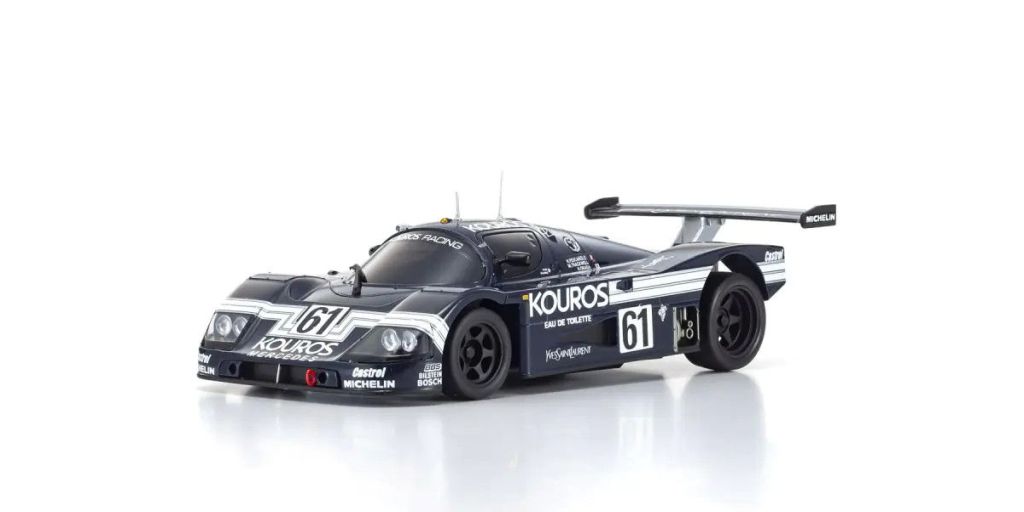ASC MR-04 Sauber Mercedes C9 1988 Black Pre-Painted Body for Mini-Z | Kyosho