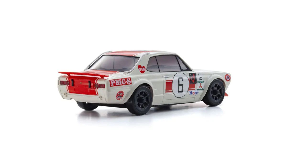 Kyosho Nissan Skyline 2000GT - R (KPGC10) Racing 1972 #6 RC Body