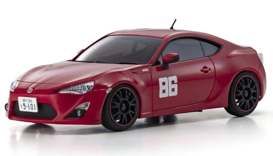 Mini-Z ASC Toyota 86 MF Ghost Red Pre-Painted Body for MA-020 AWD 1/27 | Kyosho
