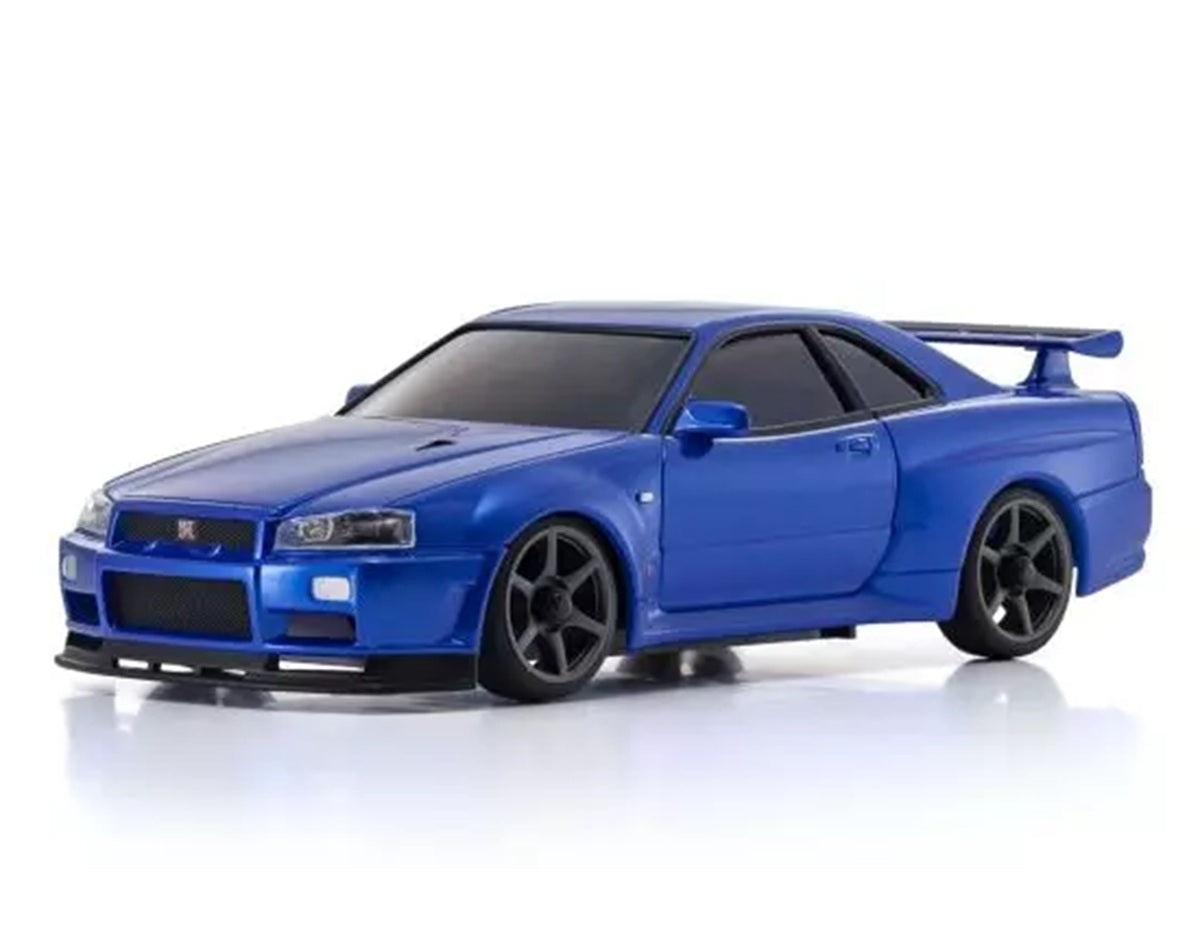 Kyosho ASC MA-020 Nissan Skyline GT-R R34 V.spec II Nur Body Midnight Blue