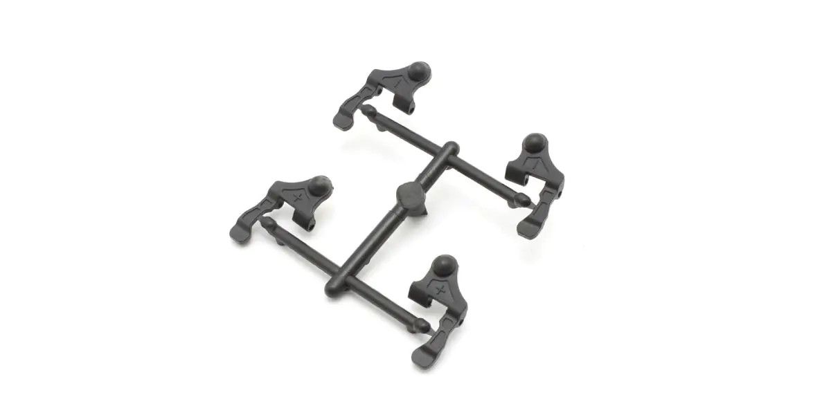 Caster Setting Upper Arm Set Plus & Minus for Mini-Z MR-04 | Kyosho
