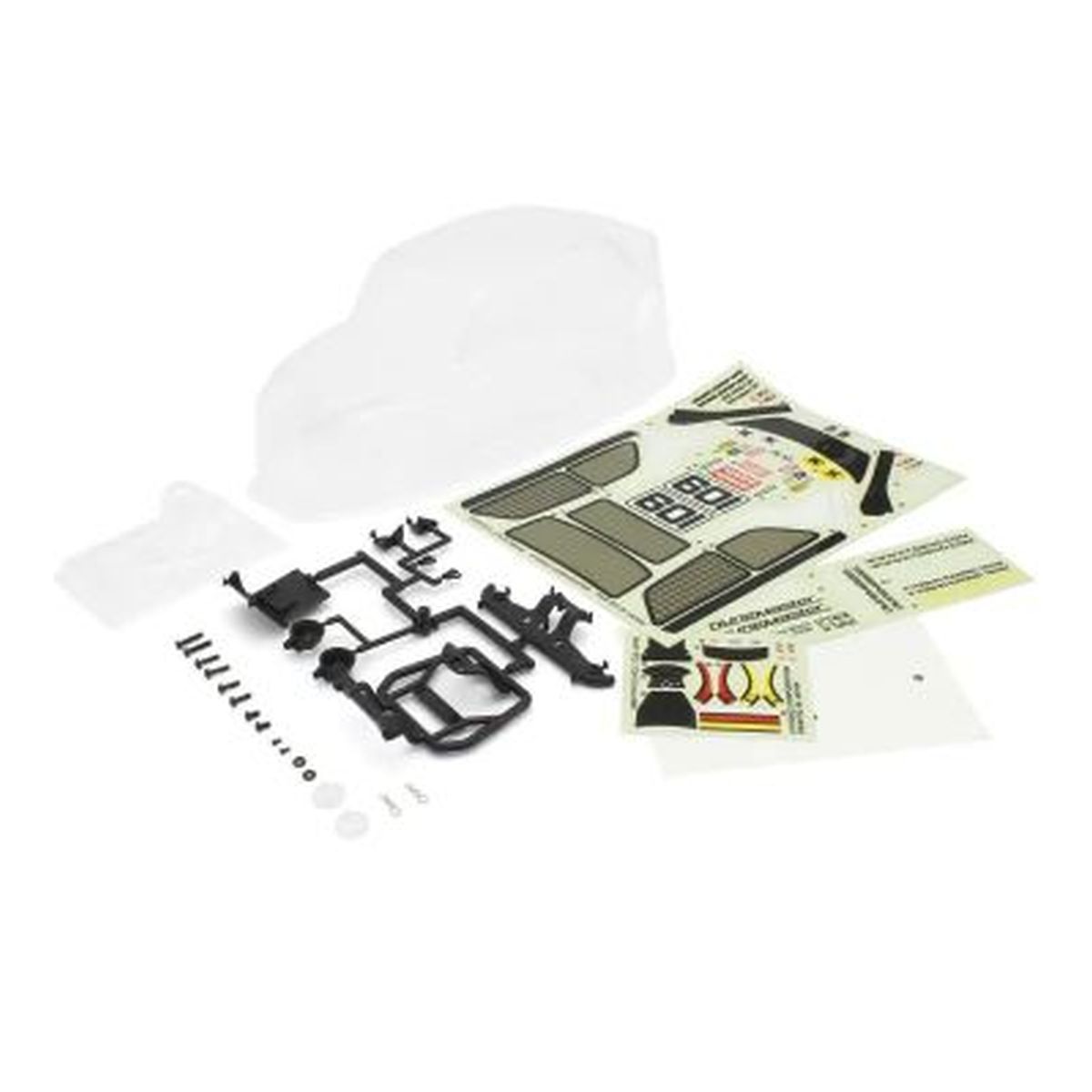 Ultima SB Dune Master Body Set (Clear/Undecorated) | Kyosho