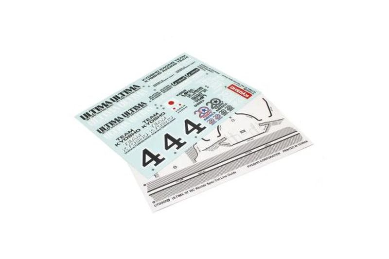 Ultima 87 World Championship Decal Set for 1/10 Off-Road Buggy | Kyosho