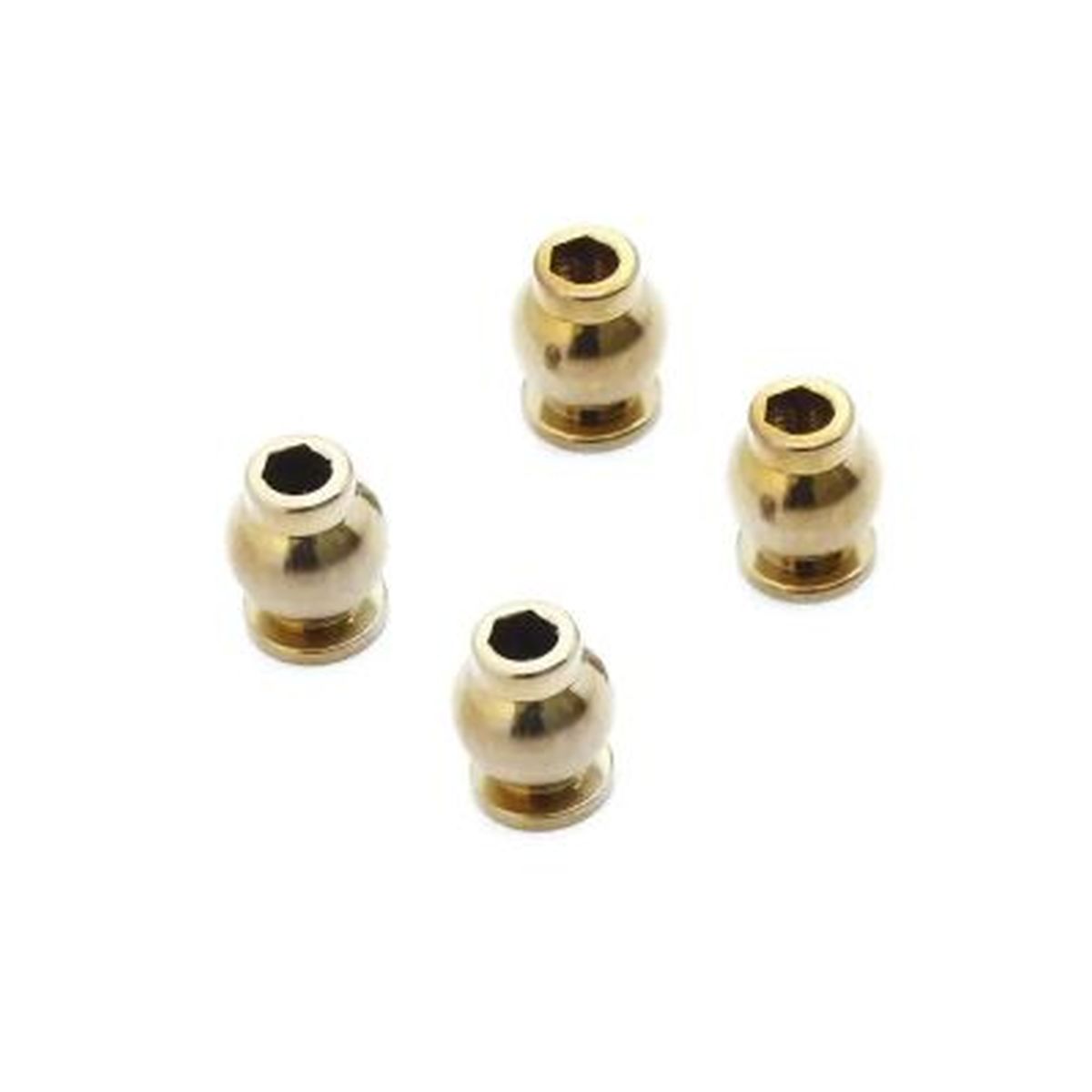 6.8mm Hard Ball (HEX 2.5) 4-Pack for V-ONE R4 Evo.3 | Kyosho
