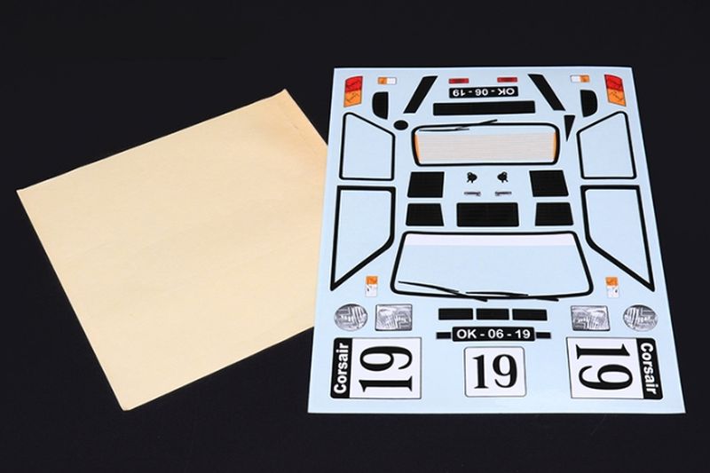 Louise R/C R5 Turbo Clean Body (210mm), for M-Chassis LNBA801