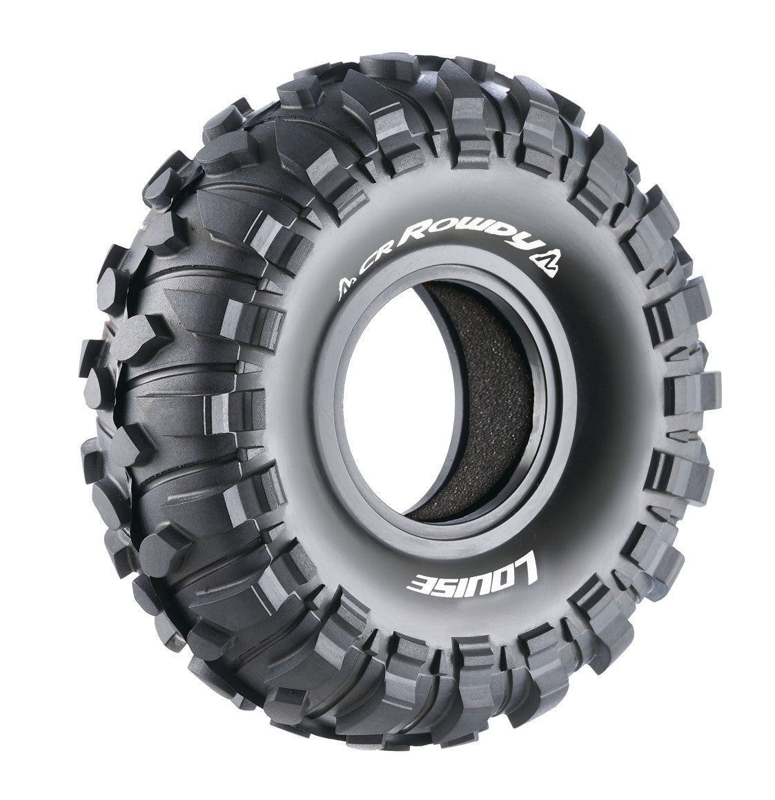 Louise R/C CR-Rowdy 1/10 2.2" Crawler Tires, Super Soft, Front/Rear (2) LT3238VI