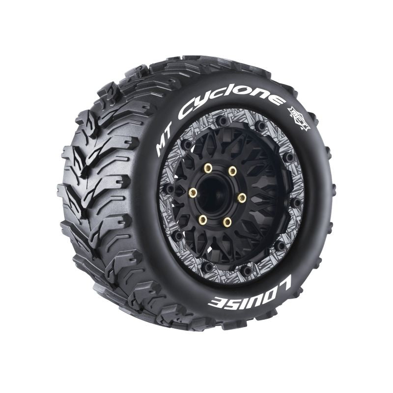 Louise R/C MFT MT-Cyclone Soft 1/10 Monster Truck Tires, 12, 14, LT3310SX