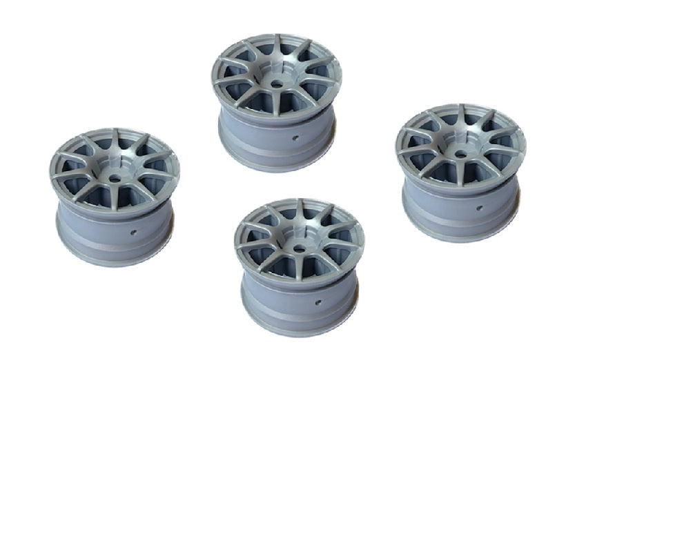 Louise R/C 10 Spoke Wheel +1mm (Gray), for LMX NBA267