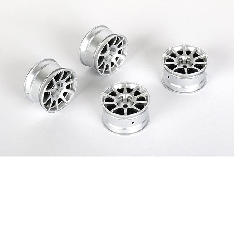 Louise R/C 10 Spoke Wheel +4mm (Silver), for LMX NBA268