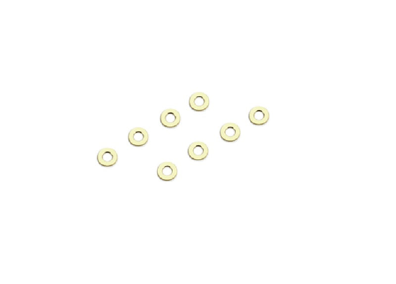 Louise R/C Aluminum Spacer 3x6x0.5 (8pcs) Fits LDX Drift, LRX Rally, LTX NBA346