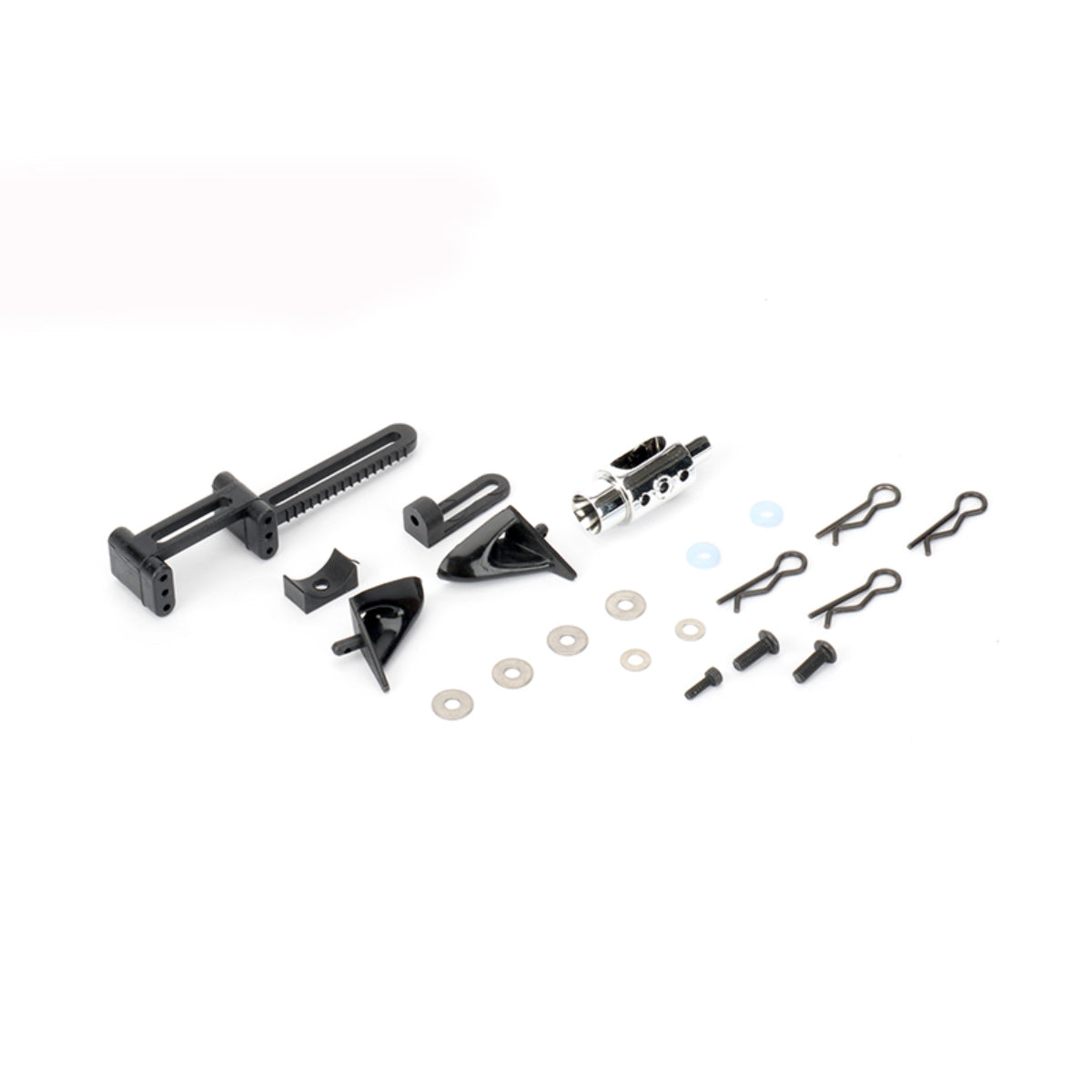 Louise R/C Back Millor and Exhaust Pipe, Fits Drift & Rally NHA439