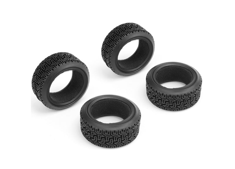 Louise R/C 1/10 Rally Tires 26mm (4pcs), for LRX Rally, Fits LDX Drift, NHA491