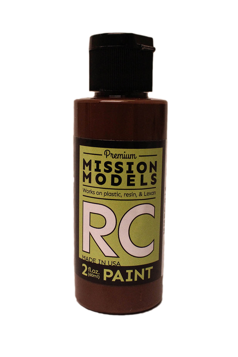 Mission Models RC Paint 2 oz bottle Dark Brow Acrylic Hobby Paint