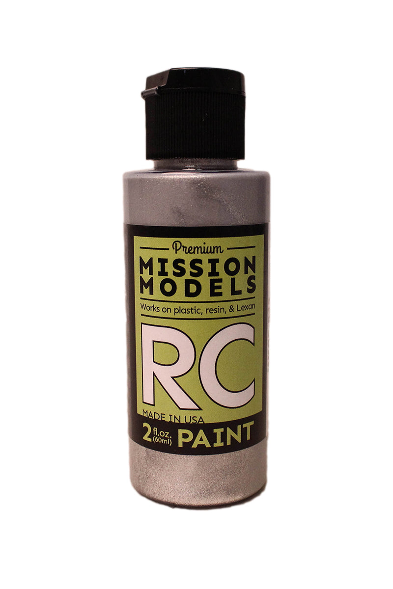 Mission Models RC Paint 2 oz bottle Chrome Acrylic Hobby Paint