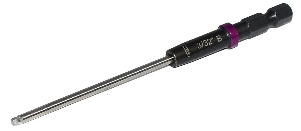 MIP 3/32" Ball Speed Tip Hex Driver Wrench Gen 2 – Cordless Drill Compatible