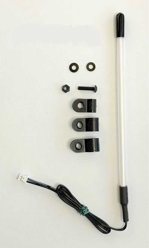 MyTrickRC 120mm Single TrickWhip Light, Blue, 5V Bundle WHIP12B5