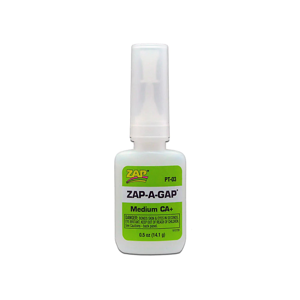 ZAP Glue Zap-A-Gap CA+ Glue 1/2oz PT-03