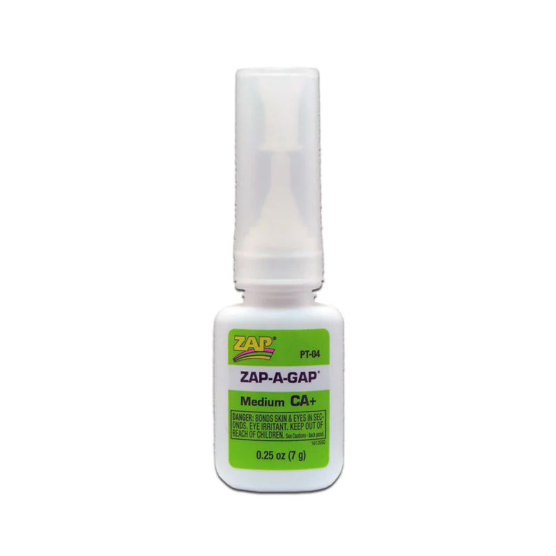 ZAP Glue Zap-A-Gap CA+ Glue 1/4oz PT-04