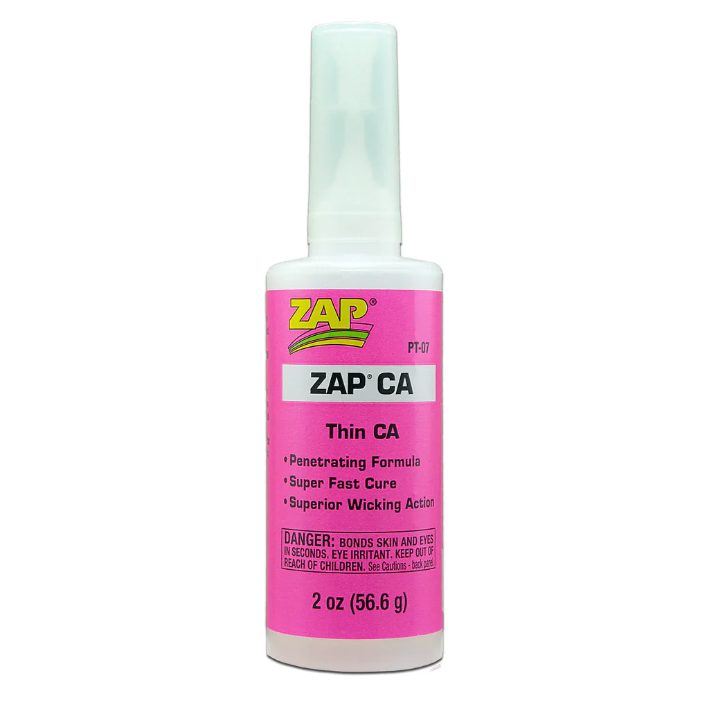 ZAP Glue Zap CA Glue 2oz Bottle PT-07