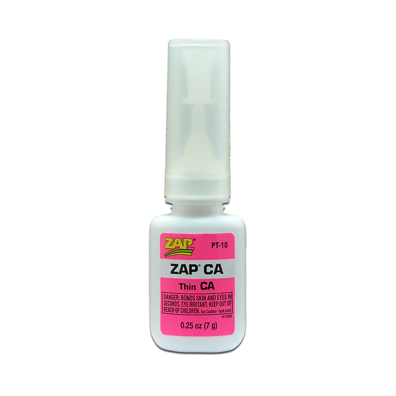 ZAP Glue Zap CA Glue 1/4oz Bottle PT-10