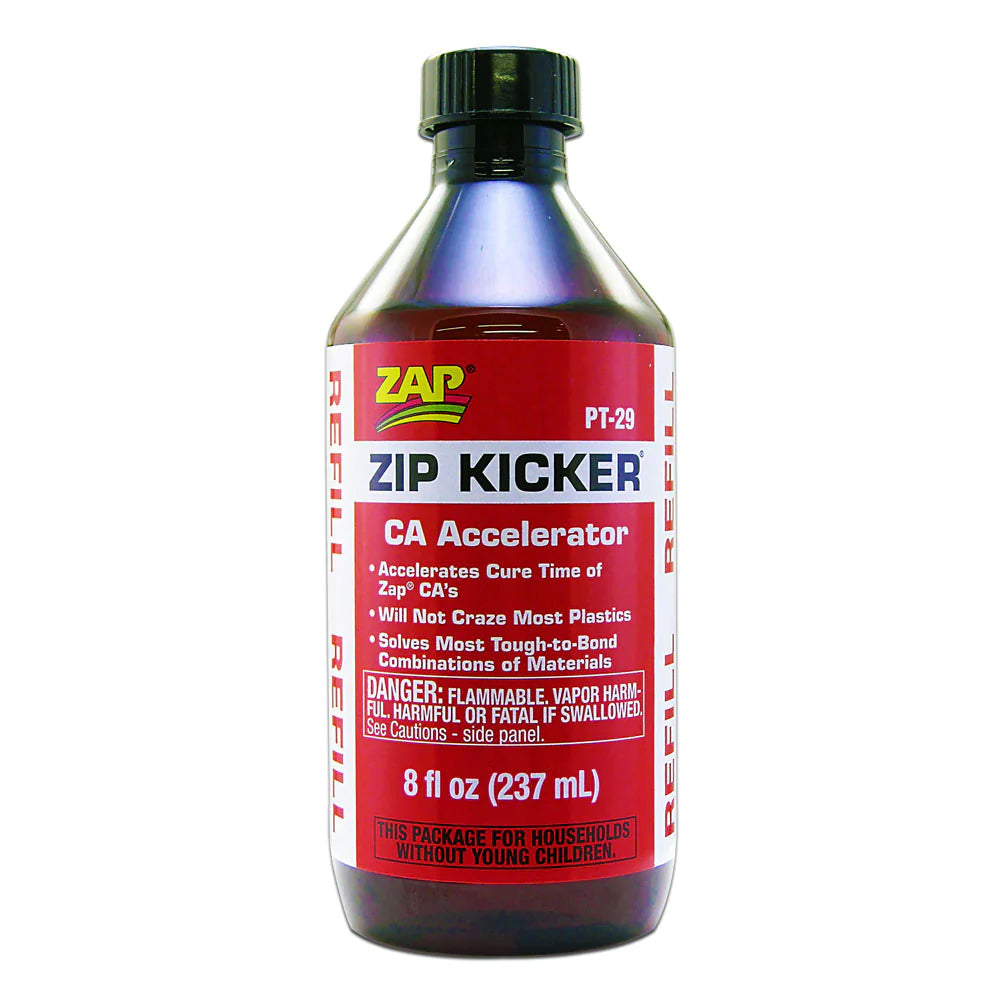 ZAP Glue Zap Zip Kicker Refill 8oz Bottle PT-29