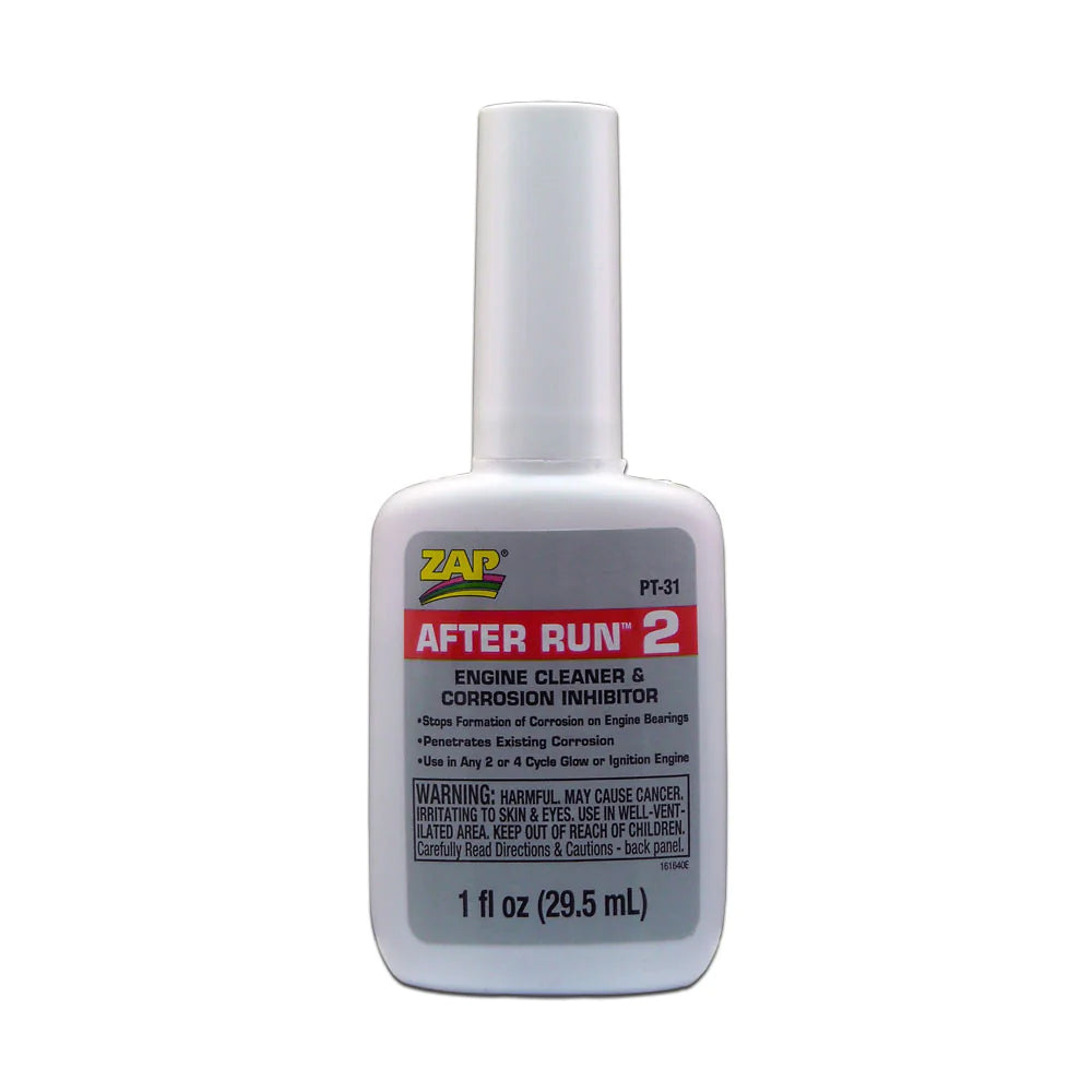 ZAP Glue Zap After-Run Engine Treatment 1oz Bottle PT-31