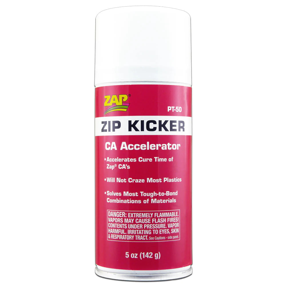 ZAP Glue Zip Kicker CA Accelerator – 5 oz Aerosol (PT-50)
