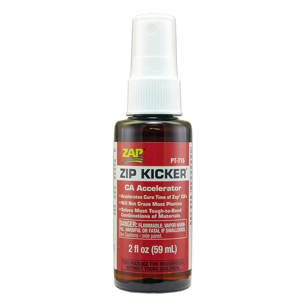 ZAP Glue Zip Kicker CA Accelerator – 2 oz Pump Spray (PT-715)