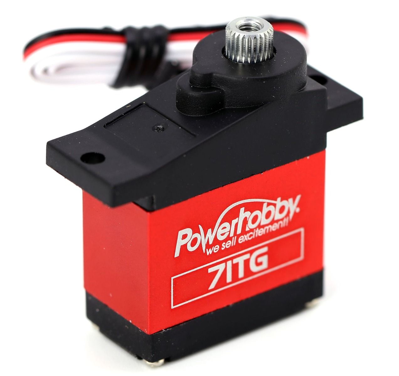 Power Hobby 71TG High-Torque Titanium-Gear Digital Micro Servo — 52 oz @ 6V (9g)