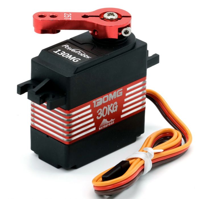 Power Hobby 130MG 1/10 Scale Waterproof Coreless Digital Servo - 30 kg-cm Torque